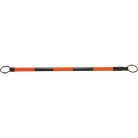 Retractable Cone Bar, 7' 5" Extended Length, Black/Orange Infinity Industrial Services Inc.