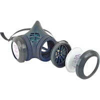 8000 Series Assembled Respirator, Elastomer/Thermoplastic, Medium Infinity Industrial Services Inc.