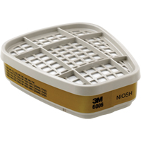 6000 Series Respirator Cartridges, Gas/Vapour Cartridge, Multi-Gas/Vapour Infinity Industrial Services Inc.