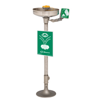 Axion&reg; Eye/Face Wash Station, Pedestal Installation, Stainless Steel Bowl Infinity Industrial Services Inc.
