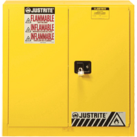 Sure-Grip&reg; EX Flammable Safety Cabinet, 30 gal., 2 Door, 36" W x 35" H x 24" D Infinity Industrial Services Inc.