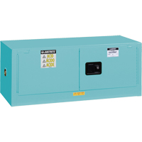 Sure-Grip&reg; EX Piggyback Corrosives/Acid Steel Safety Cabinet, 12 gal., 2 Door, 43" W x 18" H x 18" D Infinity Industrial Services Inc.