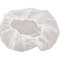 Non-Woven Bouffant Caps, Polypropylene, 18", White Infinity Industrial Services Inc.