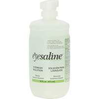 Bouteilles de solution saline pour douche oculaire, Bouteille Plein, 16 oz Infinity Industrial Services Inc.