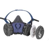 Pre-assembled Paint/Spray Pesticide 7000 Half-Mask Respirator, Elastomer/Thermoplastic, Medium Infinity Industrial Services Inc.