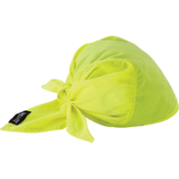 Chill-Its&reg; 6710CT Cooling Triangle Hats, High Visibility Lime-Yellow Infinity Industrial Services Inc.
