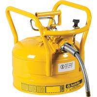Bidons s&eacute;curitaires D.O.T. de AccuFlow, Type II, Acier, 2,5 gal. US, Jaune, Homologu&eacute; FM Infinity Industrial Services Inc.