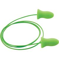 Bouchons d'oreilles en mousse Meteors, Vrac - Boîte, Avec cordon Infinity Industrial Services Inc.