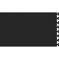 Rejuvenator&reg; Male Mat No. 502, Urethane, 2' W x 5' L, 5/8" Thick, Black Infinity Industrial Services Inc.