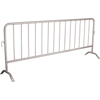 Barri&egrave;re portative, Emboîtables, 102" lo x 40" h, Argent Infinity Industrial Services Inc.