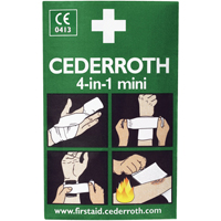 Cederroth 4-in-1 Bloodstopper, 5" L x 3" W Infinity Industrial Services Inc.