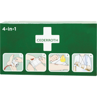 Cederroth 4-in-1 Bloodstopper, 9" L x 5-1/2" W Infinity Industrial Services Inc.