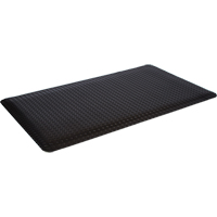 Tapis de style plateforme WD, Losange, 3' x 12' x 5/8", Noir, &eacute;ponge Infinity Industrial Services Inc.