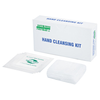 Trousse de nettoyage des mains, Serviette Infinity Industrial Services Inc.