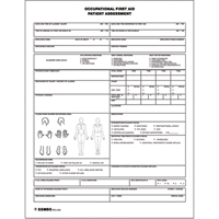 Diagramme d'&eacute;valuation du patient Infinity Industrial Services Inc.