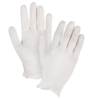 Gants d'inspection de poids moyen, Poly/coton, Poignet &agrave; ourlet, Dames Infinity Industrial Services Inc.