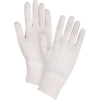 Gants d'inspection de poids moyen, Poly/coton, Poignet Poignet en tricot, Dames Infinity Industrial Services Inc.