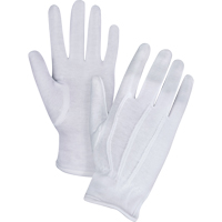 Gants pour serveur/parade, Coton, Poignet &agrave; ourlet, Petit Infinity Industrial Services Inc.