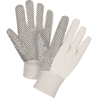 Gants en toile de coton &agrave; pois sur la paume, 8 oz, Petit Infinity Industrial Services Inc.