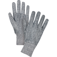 Gants de jersey, Grand, Poivre et sel, Non doubl&eacute;, Poignet en tricot Infinity Industrial Services Inc.