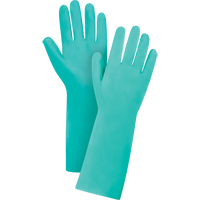 Gants de premi&egrave;re qualit&eacute; &agrave; prise en losange r&eacute;sistants aux produits chimiques, Taille Grand/9, 15" lo, Nitrile, 22 mils Infinity Industrial Services Inc.