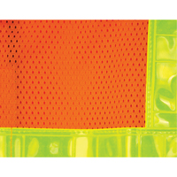 5-Point Tear-Away Traffic Safety Vest, High Visibility Orange, Medium, Polyester Infinity Industrial Services Inc.