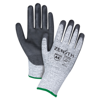 Gants &eacute;lastiques sans coutures r&eacute;sistants &agrave; la coupe, Taille Moyen/8, Calibre 13, Rev&ecirc;tement Polyur&eacute;thane, Enveloppe en PEHP, ANSI/ISEA 105 niveau 4/EN 388 niveau 5 Infinity Industrial Services Inc.