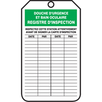 Inspection Tags, Cardstock, 3-1/8" W x 5-7/8" H, French Infinity Industrial Services Inc.
