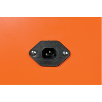 Emergency Preparedness Storage Cabinets, Steel, 4 Shelves, 65" H x 43" W x 18" D, Orange Infinity Industrial Services Inc.