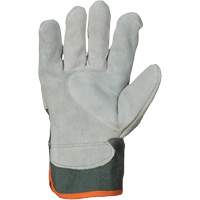 Gants d'ajusteur Endura, Grand, Paume en Cuir refendu, Doublure en Coton Infinity Industrial Services Inc.