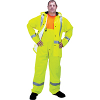 Imperm&eacute;able pour la circulation de premi&egrave;re qualit&eacute; RZ900, Polyester/PVC, Moyen, Jaune lime Infinity Industrial Services Inc.