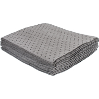 Premium Bonded Sorbent Pads, Universal, 15" x 17", 8 gal. Absorbancy Infinity Industrial Services Inc.