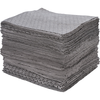 Premium Bonded Sorbent Pads, Universal, 15" x 17", 30 gal. Absorbancy Infinity Industrial Services Inc.