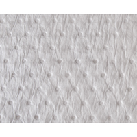 Premium Fine Fiber Sorbent Pads, Oil Only, 15" x 17", 25 gal. Absorbancy Infinity Industrial Services Inc.