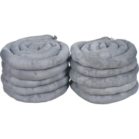 Remblais tubulaires absorbants, Universel, Absorption 40 gal., 3" la x 10' lo, Pqt de 10 Infinity Industrial Services Inc.