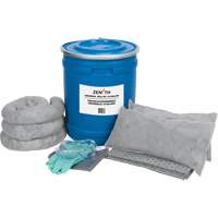Trousse de lutte contre les d&eacute;versements de premi&egrave;re qualit&eacute; pour camion, Universel, Baril, Absorbance de 10 gal. US Infinity Industrial Services Inc.