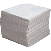 Premium Meltblown Sorbent Pads, Oil Only, 15" x 17", 30 gal. Absorbancy Infinity Industrial Services Inc.