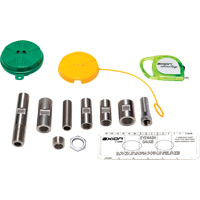 Trousse de mise &agrave; niveau pour douche oculaire/faciale Axion Advantage avec t&ecirc;te de douche oculaire/faciale en plastique ABS vert Infinity Industrial Services Inc.
