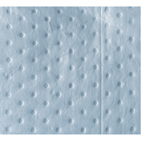 Premium Blue Bonded Sorbent Pads, Oil Only, 15" x 18", 30 gal. Absorbancy Infinity Industrial Services Inc.