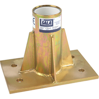 Syst&egrave;mes de sauvetage pour espaces clos - Composants de la potence - Bases fixes permanentes de pointe Infinity Industrial Services Inc.