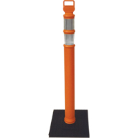 Ez-Grab Delineator Posts, 42" H, Orange Infinity Industrial Services Inc.