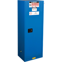 Armoires &eacute;troites doubl&eacute;es pour rangement de mati&egrave;res dangereuses Chem-Cor, 22 gal., 23,25" x 65" x 18" Infinity Industrial Services Inc.