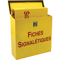 Boîte pour documents de s&eacute;curit&eacute; pour le chantier, Français, Compris reliures Infinity Industrial Services Inc.