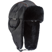Chapeau de trappeur classique N-Ferno 6802, Doublure en Fourrure synth&eacute;tique, Moyen/Petit, Noir Infinity Industrial Services Inc.
