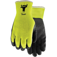 Gants Visibull 330, 7/Petit, R&ecirc;vetement Latex de caoutchouc, Enveloppe en Polyester Infinity Industrial Services Inc.
