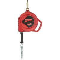 Cordage de s&eacute;curit&eacute; autor&eacute;tractable Rebel, 50', Acier inoxydable, Pivotant Infinity Industrial Services Inc.