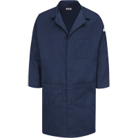 Blouse de laboratoire Excel FR ComforTouch, Coton, Grand, Bleu marin Infinity Industrial Services Inc.