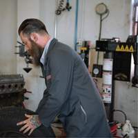 Shop Coats, Cotton/Polyester, Size 38, Charcoal Infinity Industrial Services Inc.