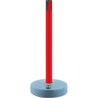Outdoor TensaBarrier&reg; - Receiver Posts, 37" High, Red Infinity Industrial Services Inc.