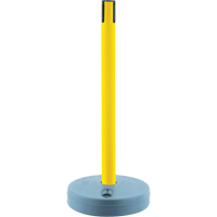 Outdoor TensaBarrier&reg; - Receiver Posts, 37" High, Yellow Infinity Industrial Services Inc.